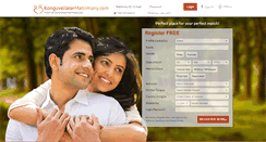 Desktop Screenshot of konguvellalarmatrimony.com